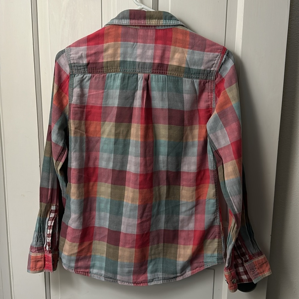 Woolrich Double Plaid Button Down w/Hidden Pocket - Picture 6 of 6